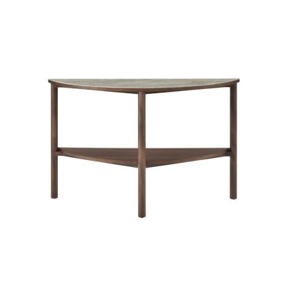 Shop the elegant Willow Console Table with Oak frame and glass marble top by Twenty10 Designs. FREE UK Mainland Delivery. Shop online today at www.nobleandnook.co.uk