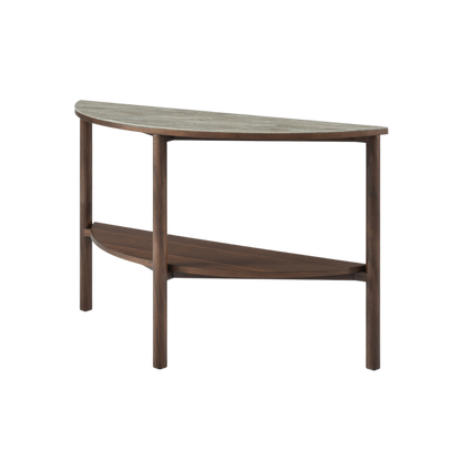 Shop the elegant Willow Console Table with Oak frame and glass marble top by Twenty10 Designs. FREE UK Mainland Delivery. Shop online today at www.nobleandnook.co.uk