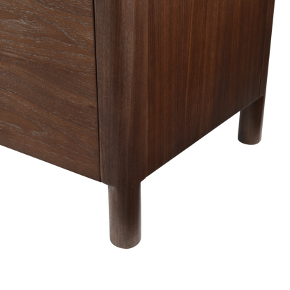 Shop the beautifully crafted Willow TV Unit in walnut and a detailed marbled glass beige top for a touch of elegance. Free UK Mainland Delivery. Shop online today at www.nobleandnook.co.uk