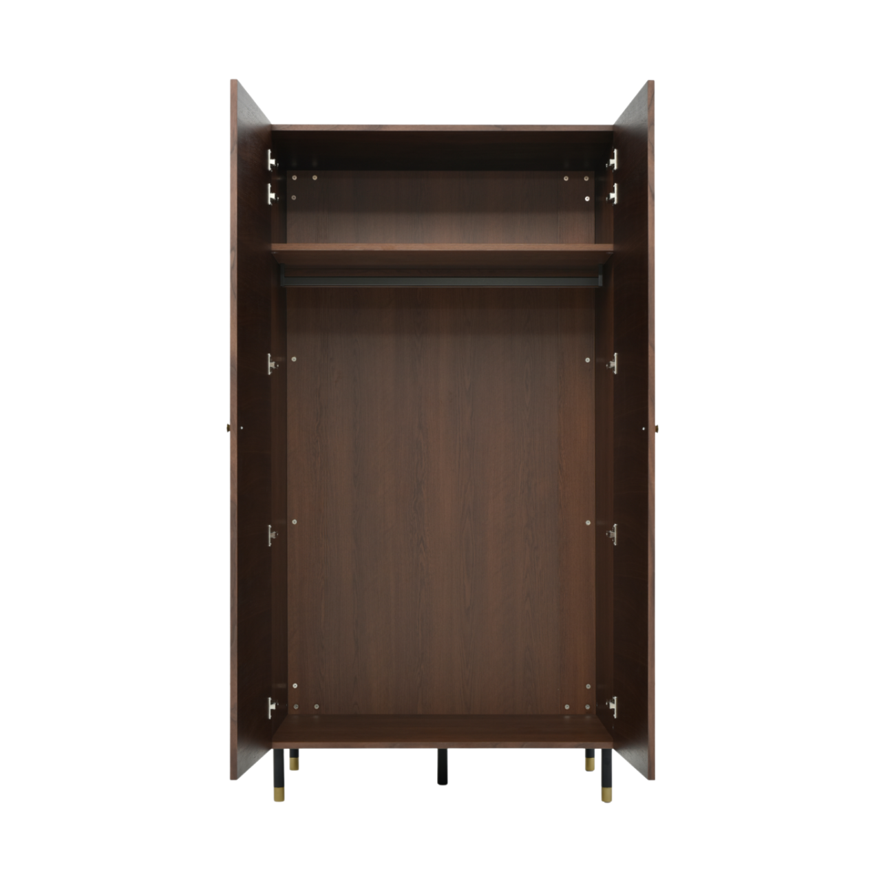 Shop the Willow Double Wardrobe with tobacco walnut finish by Twenty10 Designs. FREE UK MAINLAND DELIVERY. Shop online now at www.nobleandnook.co.uk